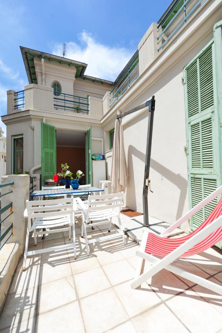 La Terrasse Apartment Five Stars Holiday House นีซ ภายนอก รูปภาพ